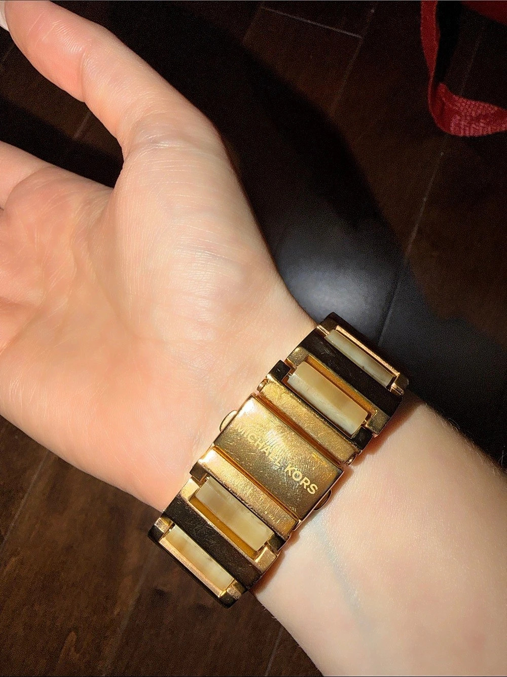 Michael Kors Ritz Tortoise Shell Chronograph Watch MK5038 - Picture 4 of 4